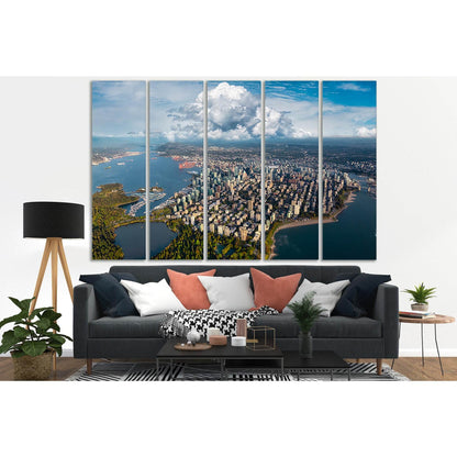 Stanley Park And Downtown Vancouver Skyline №SL379 Ready to Hang Canvas PrintCanvas art arrives ready to hang, with hanging accessories included and no additional framing required. Every canvas print is hand-crafted, made on-demand at our workshop and exp