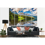 Clouds Over Mountains And Forest №SL1597 Ready to Hang Canvas Print