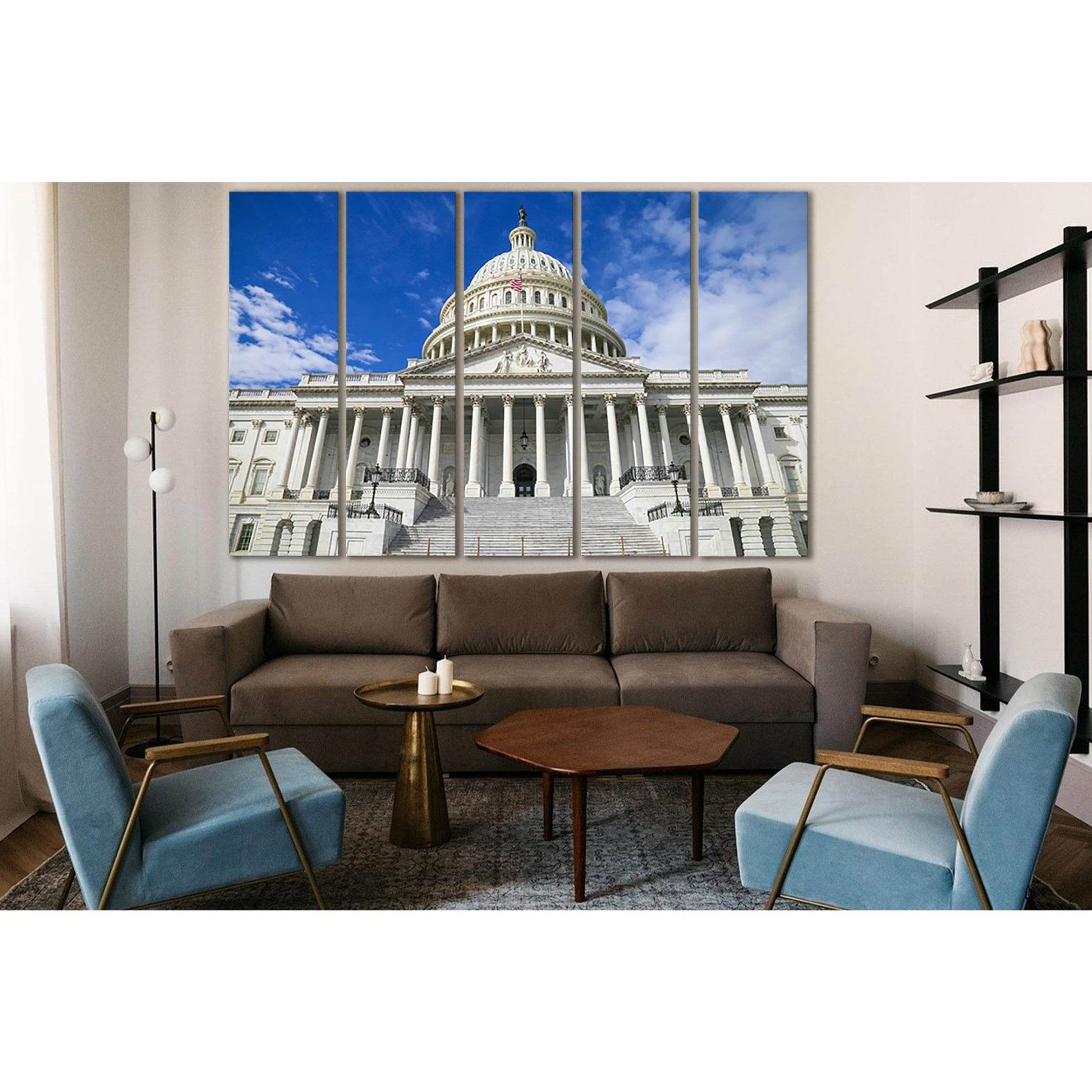 Capitol Building In Washington №SL1405 Ready to Hang Canvas PrintCanvas art arrives ready to hang, with hanging accessories included and no additional framing required. Every canvas print is hand-crafted, made on-demand at our workshop and expertly stretc