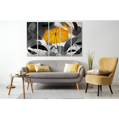 Umbrellas in the air №D2848 Ready to Hang Canvas PrintCanvas art arrives ready to hang, with hanging accessories included and no additional framing required. Every canvas print is hand-crafted, made on-demand at our workshop and expertly stretched around