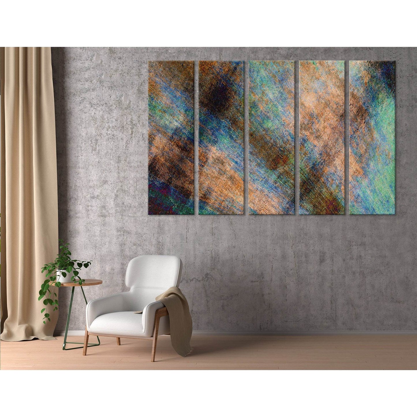 Colorful Abstract №04334 Ready to Hang Canvas PrintCanvas art arrives ready to hang, with hanging accessories included and no additional framing required. Every canvas print is hand-crafted, made on-demand at our workshop and expertly stretched around 100