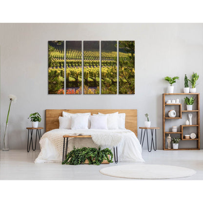 German Vineyard №04208 Ready to Hang Canvas PrintCanvas art arrives ready to hang, with hanging accessories included and no additional framing required. Every canvas print is hand-crafted, made on-demand at our workshop and expertly stretched around 100%