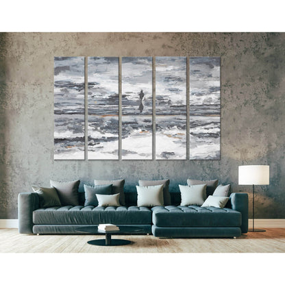 Wanderer Away Abstract №04326 Ready to Hang Canvas PrintCanvas art arrives ready to hang, with hanging accessories included and no additional framing required. Every canvas print is hand-crafted, made on-demand at our workshop and expertly stretched aroun