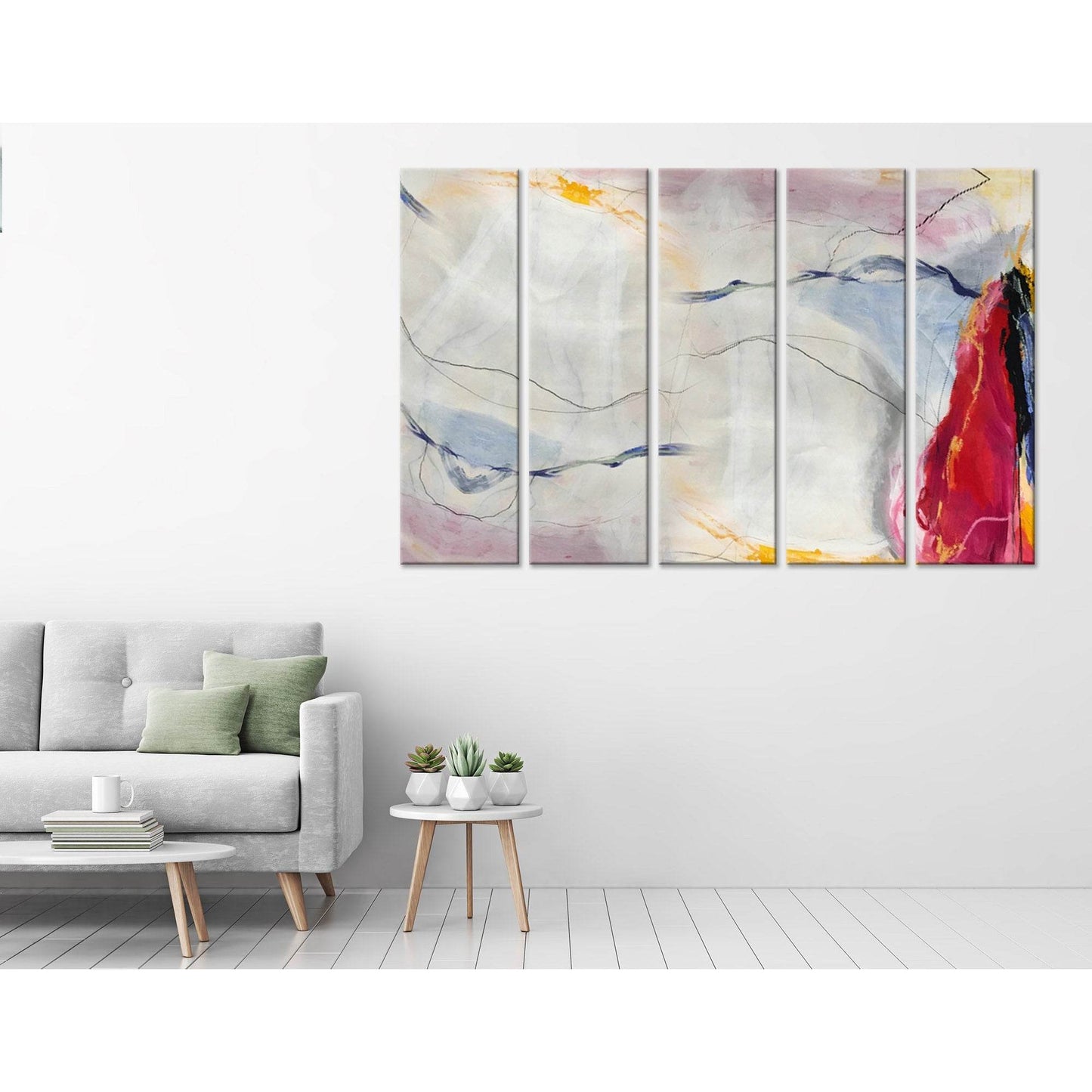 Sail And Seagulls Abstract №04399 Ready to Hang Canvas PrintCanvas art arrives ready to hang, with hanging accessories included and no additional framing required. Every canvas print is hand-crafted, made on-demand at our workshop and expertly stretched a