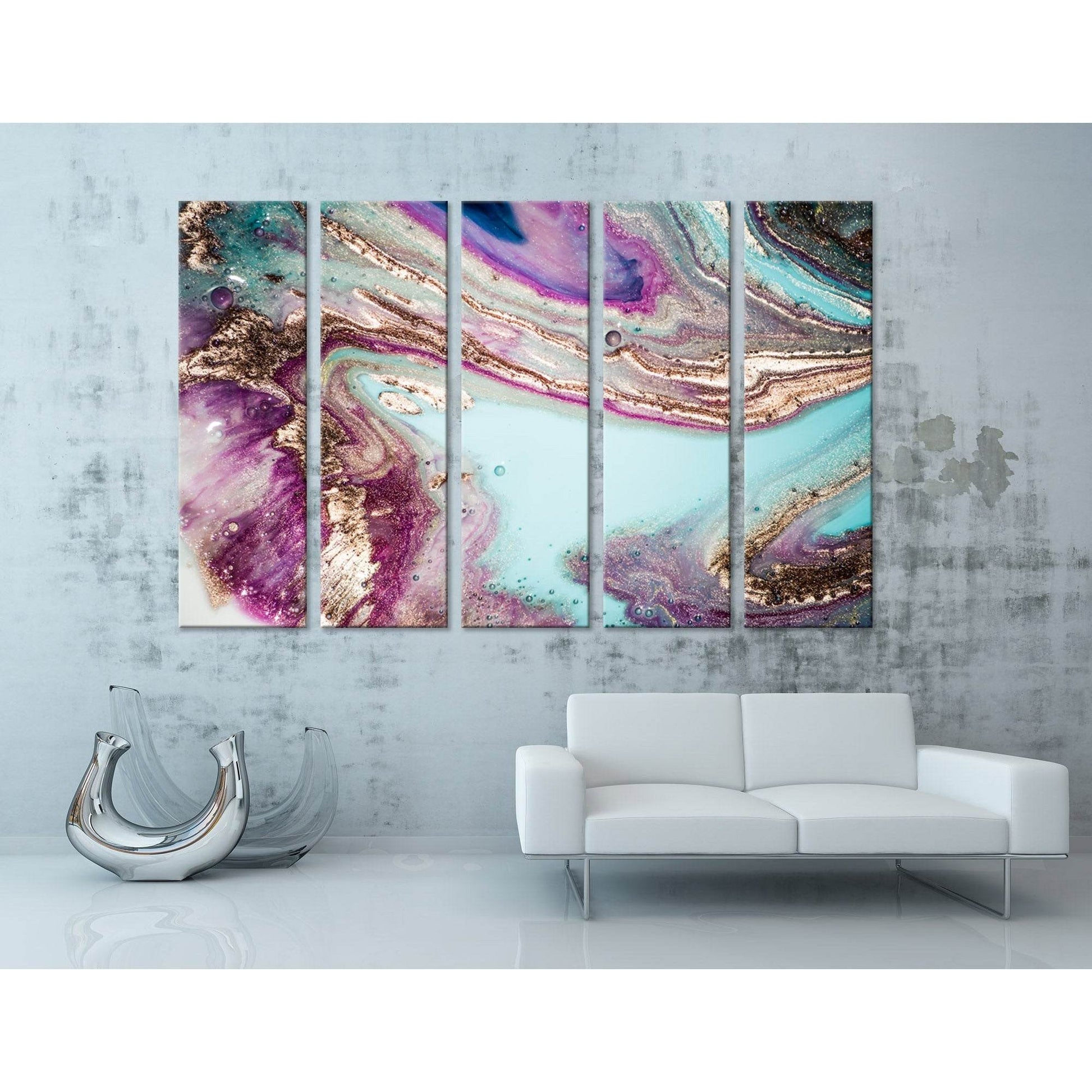 Lake In Taiga Abstract №04281 Ready to Hang Canvas PrintCanvas art arrives ready to hang, with hanging accessories included and no additional framing required. Every canvas print is hand-crafted, made on-demand at our workshop and expertly stretched aroun