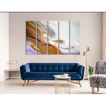 Ginger And White Abstract №04382 Ready to Hang Canvas PrintCanvas art arrives ready to hang, with hanging accessories included and no additional framing required. Every canvas print is hand-crafted, made on-demand at our workshop and expertly stretched ar