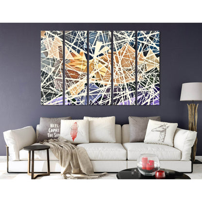 Egyptian Pyramids Abstract №04341 Ready to Hang Canvas PrintCanvas art arrives ready to hang, with hanging accessories included and no additional framing required. Every canvas print is hand-crafted, made on-demand at our workshop and expertly stretched a