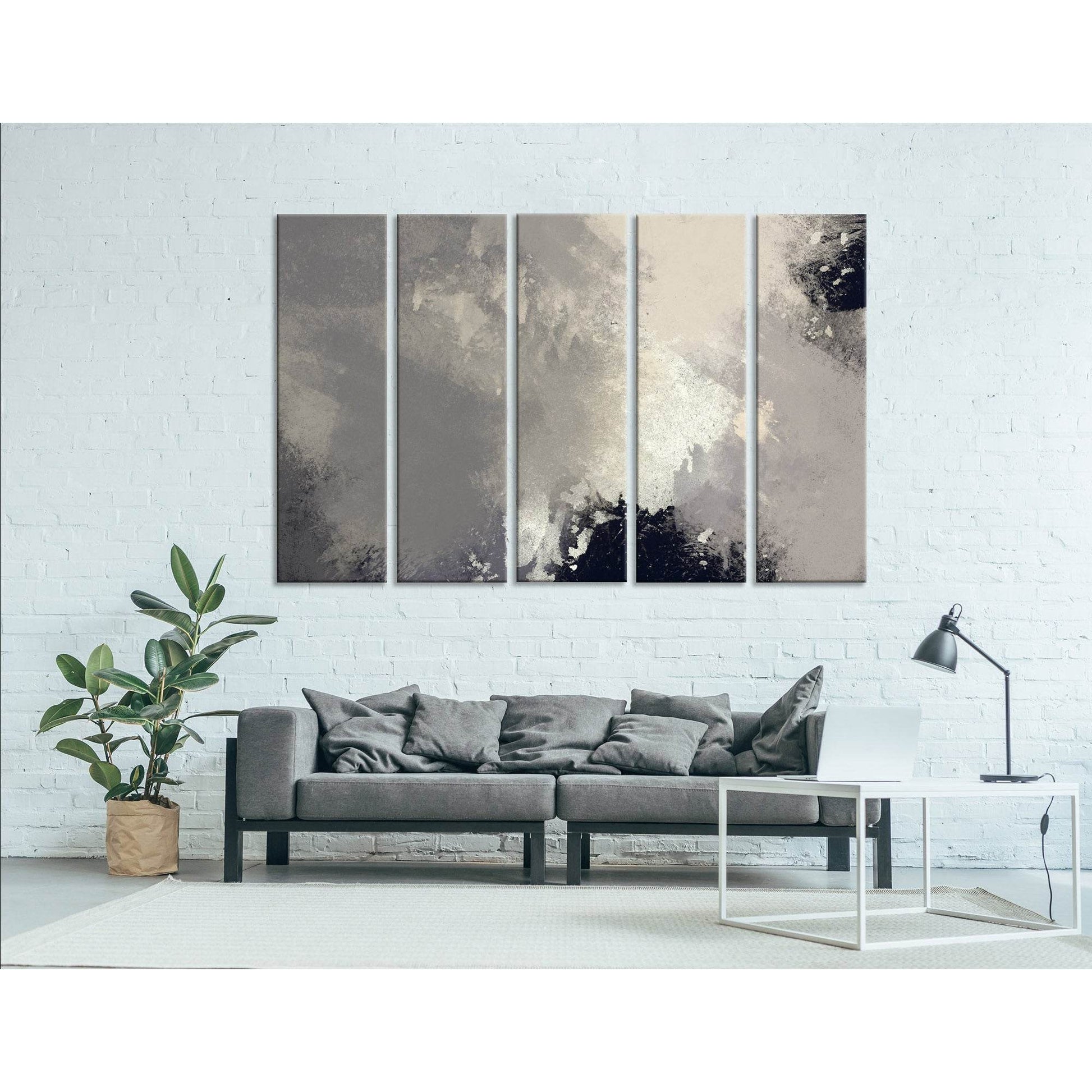 Treetops And Gray Sky Abstract №04358 Ready to Hang Canvas PrintCanvas art arrives ready to hang, with hanging accessories included and no additional framing required. Every canvas print is hand-crafted, made on-demand at our workshop and expertly stretch