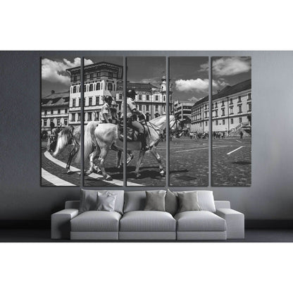 Police horse canvas print №5014Canvas art arrives ready to hang, with hanging accessories included and no additional framing required. Every canvas print is hand-crafted, made on-demand at our workshop and expertly stretched around 100% North American Pin