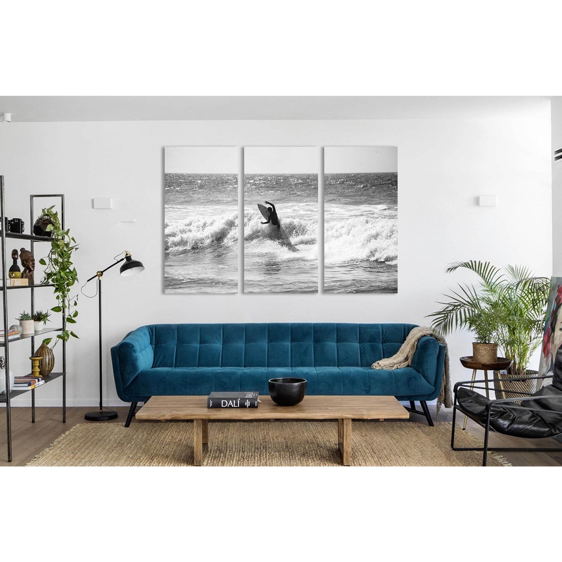 Surfing the waves №D2843 Ready to Hang Canvas PrintCanvas art arrives ready to hang, with hanging accessories included and no additional framing required. Every canvas print is hand-crafted, made on-demand at our workshop and expertly stretched around 100