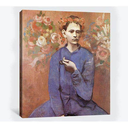 Pablo Picasso, Boy with a pipe - Canvas printCanvas art arrives ready to hang, with hanging accessories included and no additional framing required. Every canvas print is hand-crafted, made on-demand at our workshop and expertly stretched around 100% Nort