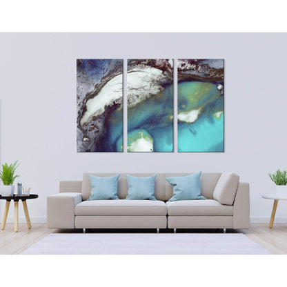 Mountains Near The Ocean №04284 Ready to Hang Canvas PrintCanvas art arrives ready to hang, with hanging accessories included and no additional framing required. Every canvas print is hand-crafted, made on-demand at our workshop and expertly stretched aro