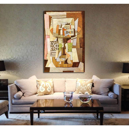 Pablo Picasso, Still Life on a table - Canvas printCanvas art arrives ready to hang, with hanging accessories included and no additional framing required. Every canvas print is hand-crafted, made on-demand at our workshop and expertly stretched around 100