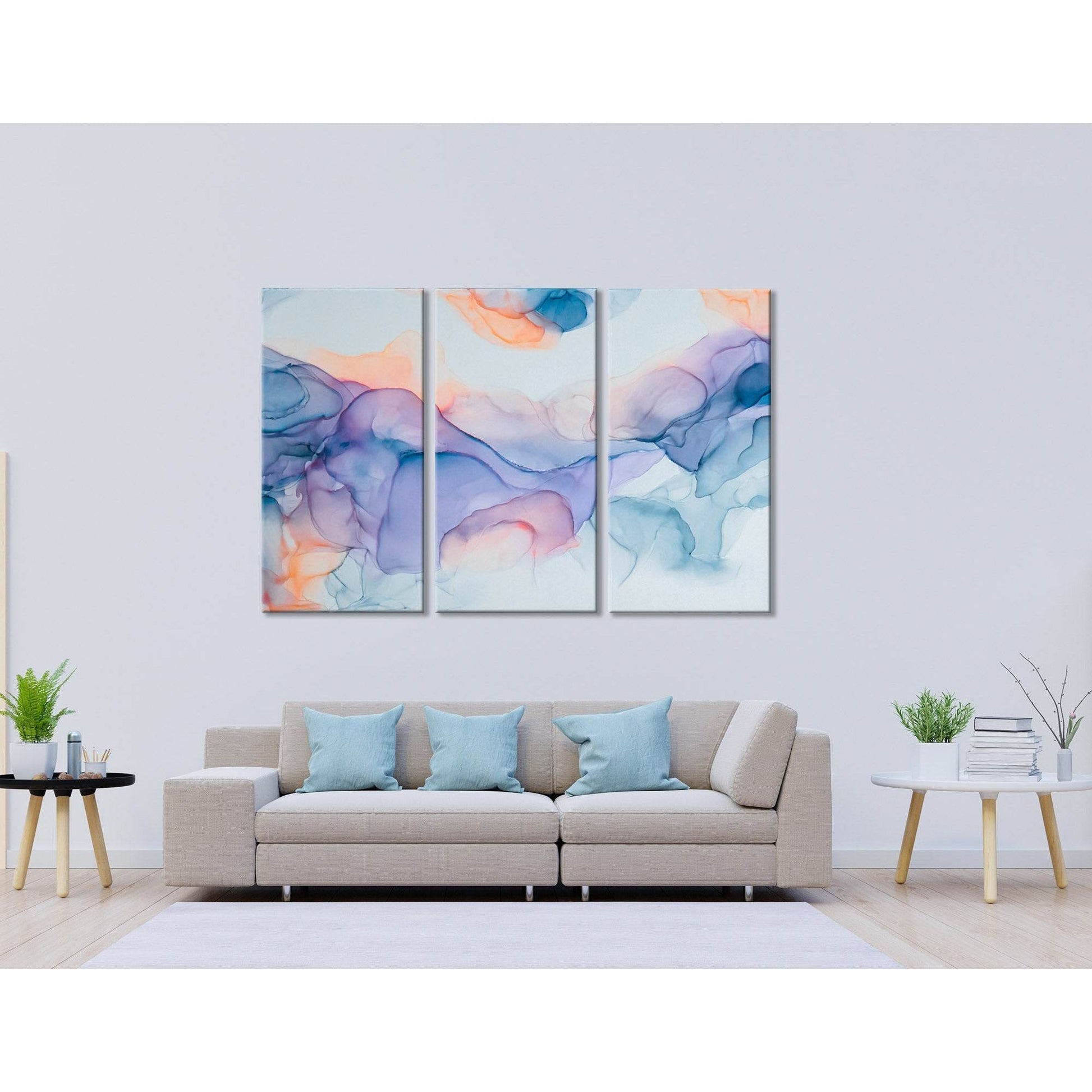 Colorful Smoke Abstract №04416 Ready to Hang Canvas PrintCanvas art arrives ready to hang, with hanging accessories included and no additional framing required. Every canvas print is hand-crafted, made on-demand at our workshop and expertly stretched arou