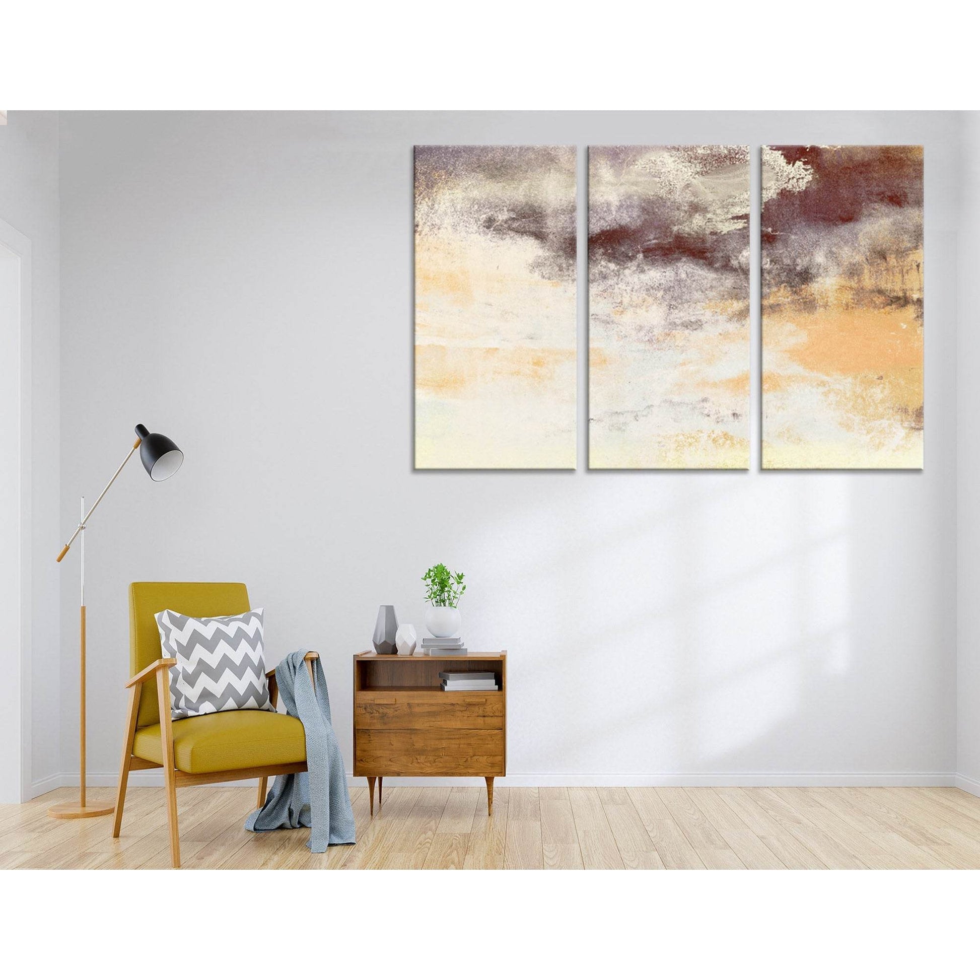 Light Colorful Abstract №04373 Ready to Hang Canvas PrintCanvas art arrives ready to hang, with hanging accessories included and no additional framing required. Every canvas print is hand-crafted, made on-demand at our workshop and expertly stretched arou