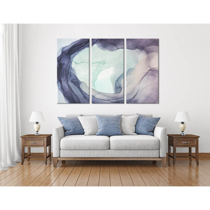 Purple And Light Green Abstract №04312 Ready to Hang Canvas PrintCanvas art arrives ready to hang, with hanging accessories included and no additional framing required. Every canvas print is hand-crafted, made on-demand at our workshop and expertly stretc