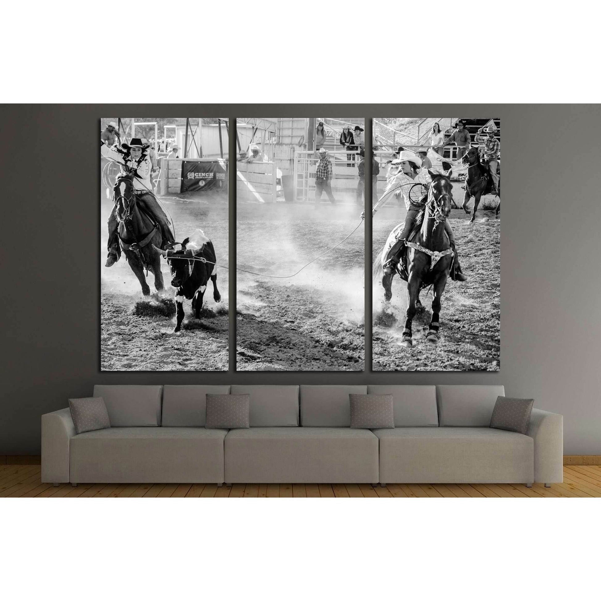 Black & white horses wall art №5002Canvas art arrives ready to hang, with hanging accessories included and no additional framing required. Every canvas print is hand-crafted, made on-demand at our workshop and expertly stretched around 100% North American