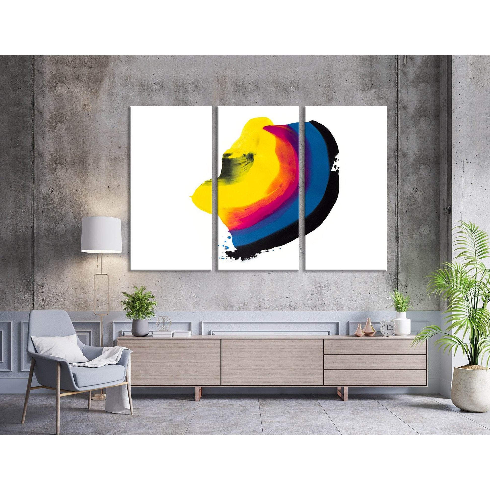 Rainbow Speck Abstract №04411 Ready to Hang Canvas PrintCanvas art arrives ready to hang, with hanging accessories included and no additional framing required. Every canvas print is hand-crafted, made on-demand at our workshop and expertly stretched aroun