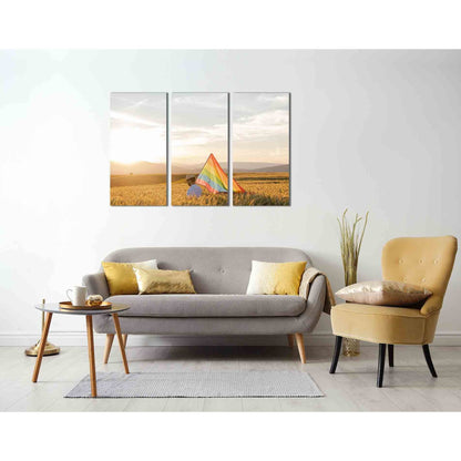 LGBT gay rainbow flag №2150 Ready to Hang Canvas PrintCanvas art arrives ready to hang, with hanging accessories included and no additional framing required. Every canvas print is hand-crafted, made on-demand at our workshop and expertly stretched around