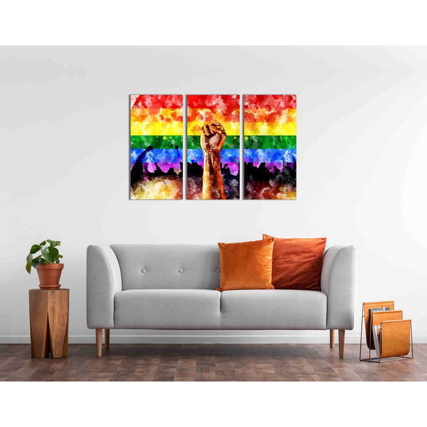 LGBT community №2115 Ready to Hang Canvas PrintCanvas art arrives ready to hang, with hanging accessories included and no additional framing required. Every canvas print is hand-crafted, made on-demand at our workshop and expertly stretched around 100% No