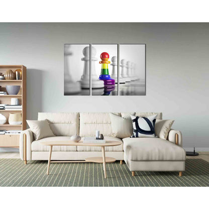 Gay pride №2117 Ready to Hang Canvas PrintCanvas art arrives ready to hang, with hanging accessories included and no additional framing required. Every canvas print is hand-crafted, made on-demand at our workshop and expertly stretched around 100% North A