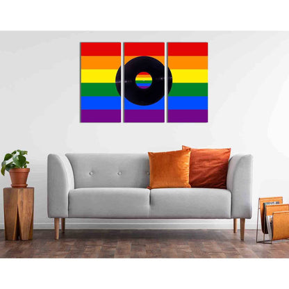 Lgbt flag label №2151 Ready to Hang Canvas PrintCanvas art arrives ready to hang, with hanging accessories included and no additional framing required. Every canvas print is hand-crafted, made on-demand at our workshop and expertly stretched around 100% N
