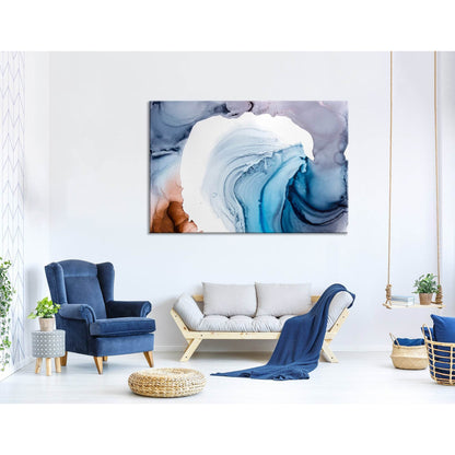 Blue, Purple And White Abstract №04383 Ready to Hang Canvas PrintCanvas art arrives ready to hang, with hanging accessories included and no additional framing required. Every canvas print is hand-crafted, made on-demand at our workshop and expertly stretc