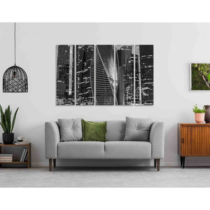 Moscow city №D2835 Ready to Hang Canvas PrintCanvas art arrives ready to hang, with hanging accessories included and no additional framing required. Every canvas print is hand-crafted, made on-demand at our workshop and expertly stretched around 100% Nort