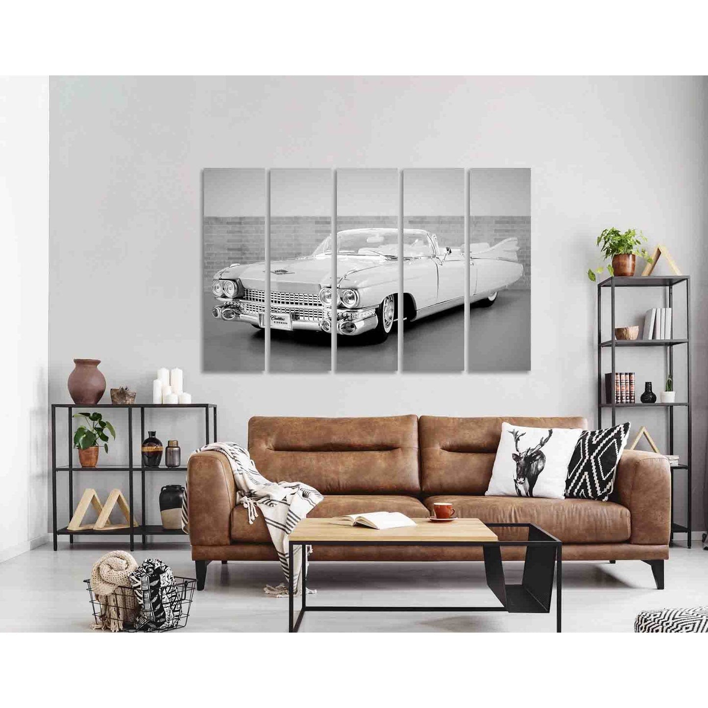 Stunning retro car №D2834 Ready to Hang Canvas PrintCanvas art arrives ready to hang, with hanging accessories included and no additional framing required. Every canvas print is hand-crafted, made on-demand at our workshop and expertly stretched around 10