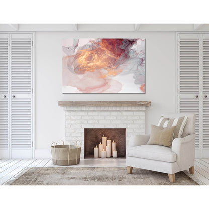 Orange And Gray Abstract №04396 Ready to Hang Canvas PrintCanvas art arrives ready to hang, with hanging accessories included and no additional framing required. Every canvas print is hand-crafted, made on-demand at our workshop and expertly stretched aro