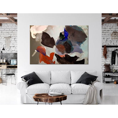 Brown, Red, Gray Abstract №04261 Ready to Hang Canvas PrintCanvas art arrives ready to hang, with hanging accessories included and no additional framing required. Every canvas print is hand-crafted, made on-demand at our workshop and expertly stretched ar