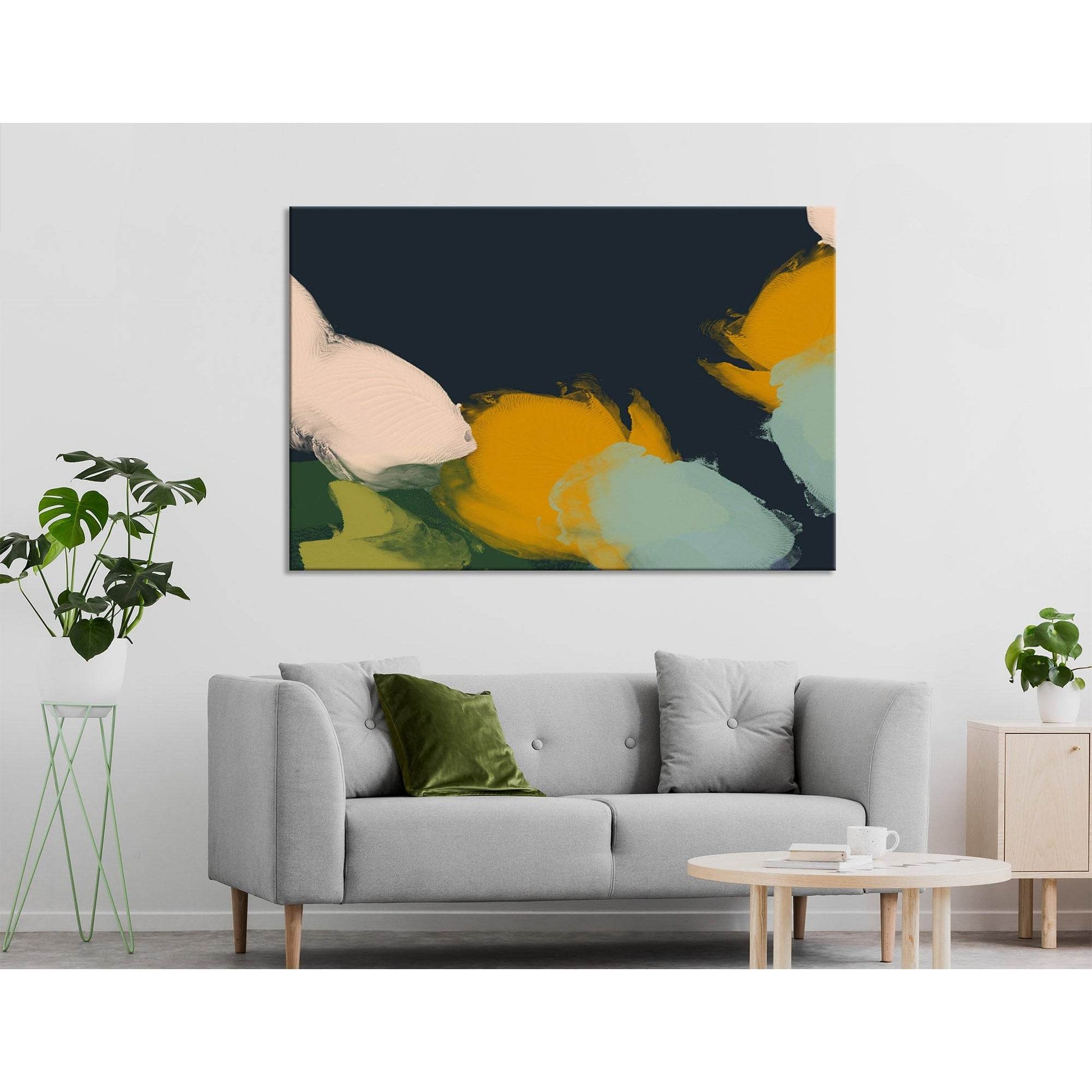 School Of Fish Abstract №04402 Ready to Hang Canvas PrintCanvas art arrives ready to hang, with hanging accessories included and no additional framing required. Every canvas print is hand-crafted, made on-demand at our workshop and expertly stretched arou