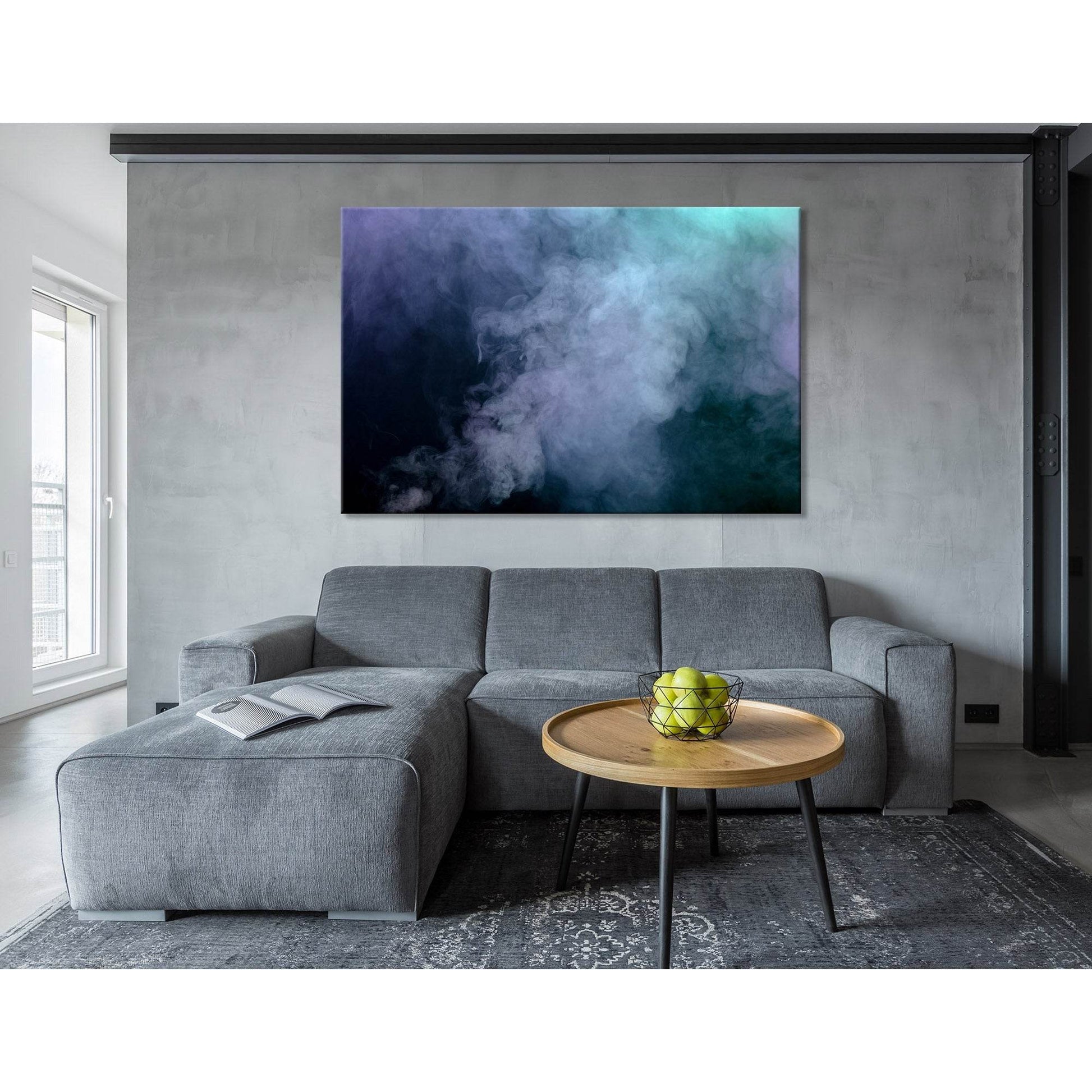 Varicoloured Fog Abstract №04364 Ready to Hang Canvas PrintCanvas art arrives ready to hang, with hanging accessories included and no additional framing required. Every canvas print is hand-crafted, made on-demand at our workshop and expertly stretched ar
