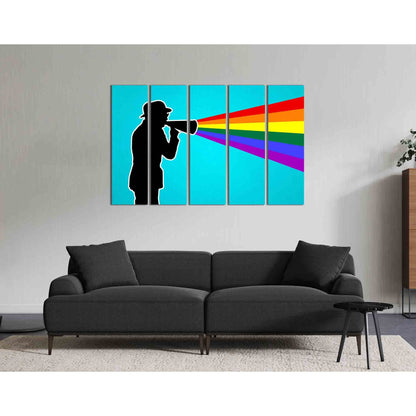 Silhouette of a man №2124 Ready to Hang Canvas PrintCanvas art arrives ready to hang, with hanging accessories included and no additional framing required. Every canvas print is hand-crafted, made on-demand at our workshop and expertly stretched around 10