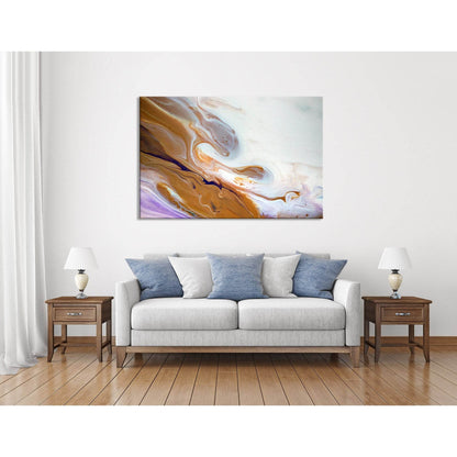 Ginger And White Abstract №04382 Ready to Hang Canvas PrintCanvas art arrives ready to hang, with hanging accessories included and no additional framing required. Every canvas print is hand-crafted, made on-demand at our workshop and expertly stretched ar