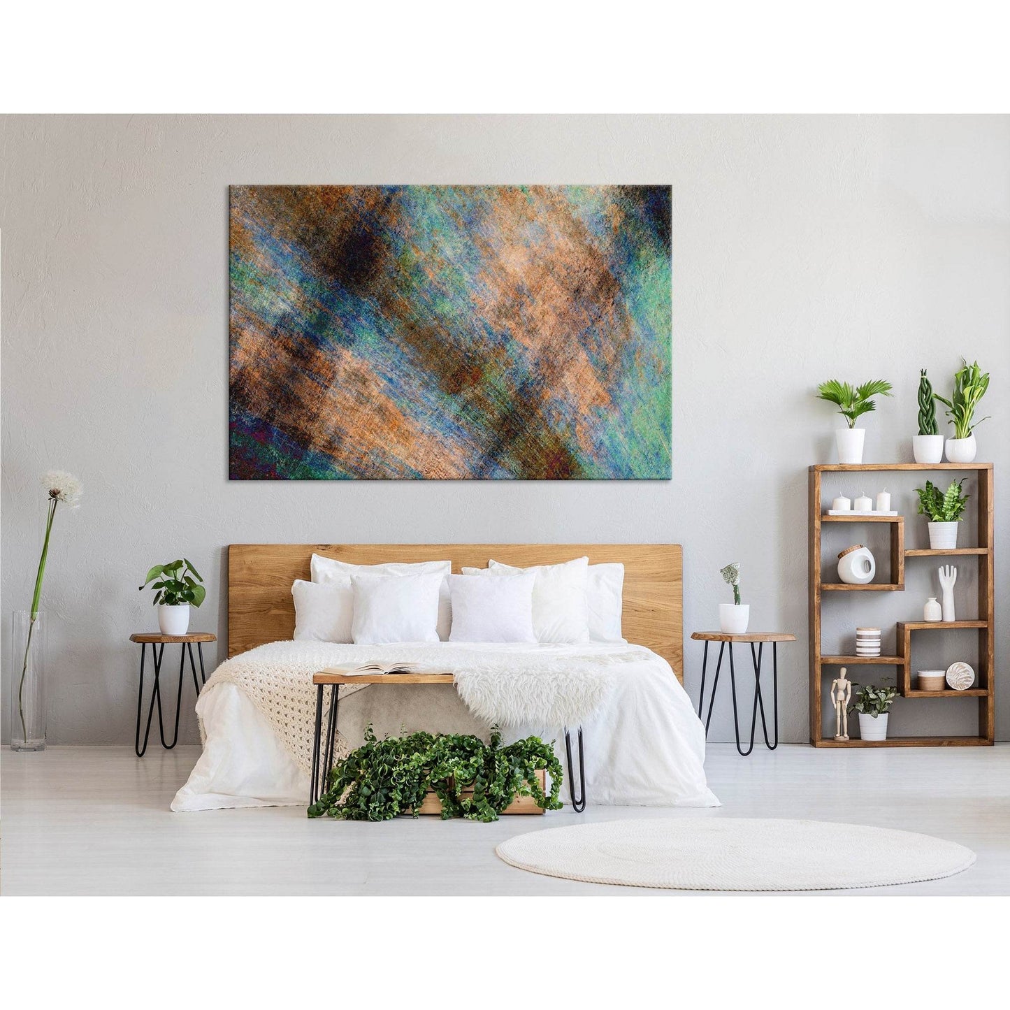 Colorful Abstract №04334 Ready to Hang Canvas PrintCanvas art arrives ready to hang, with hanging accessories included and no additional framing required. Every canvas print is hand-crafted, made on-demand at our workshop and expertly stretched around 100