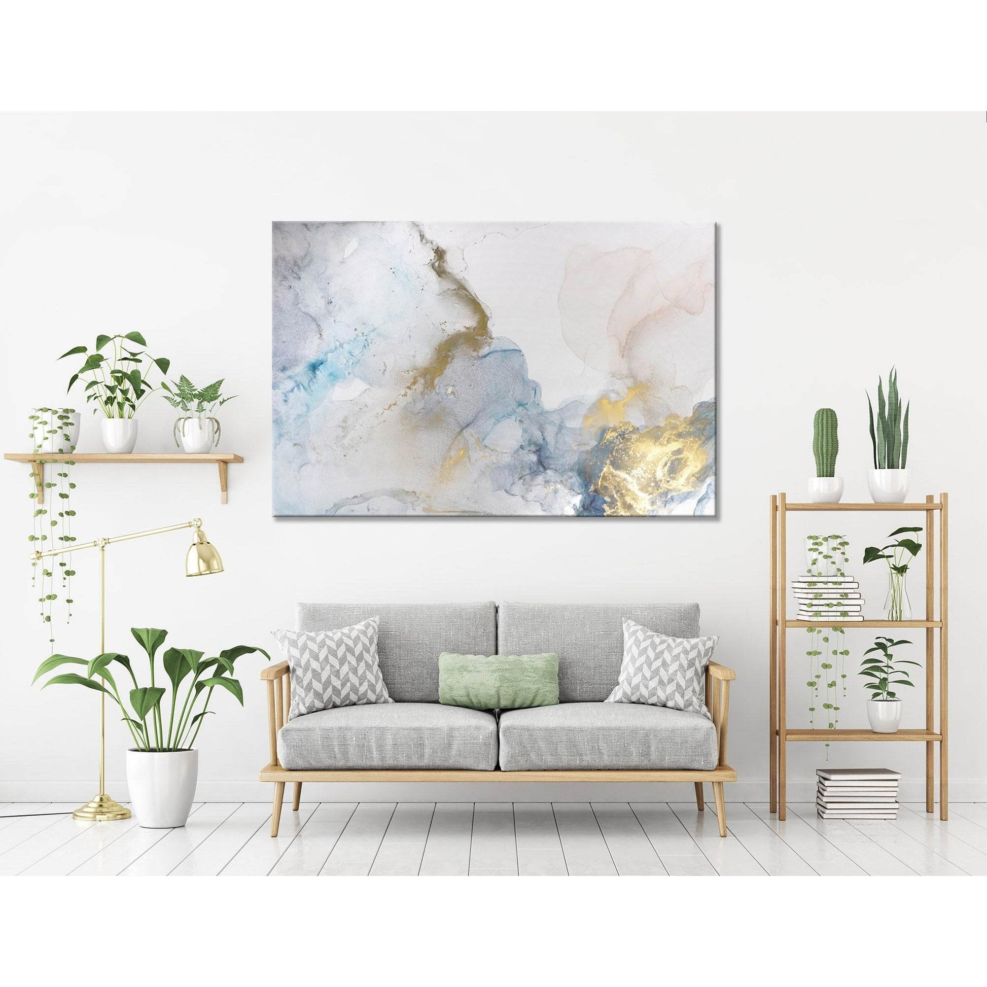 Light Gray Modish Abstract №04421 Ready to Hang Canvas PrintCanvas art arrives ready to hang, with hanging accessories included and no additional framing required. Every canvas print is hand-crafted, made on-demand at our workshop and expertly stretched a