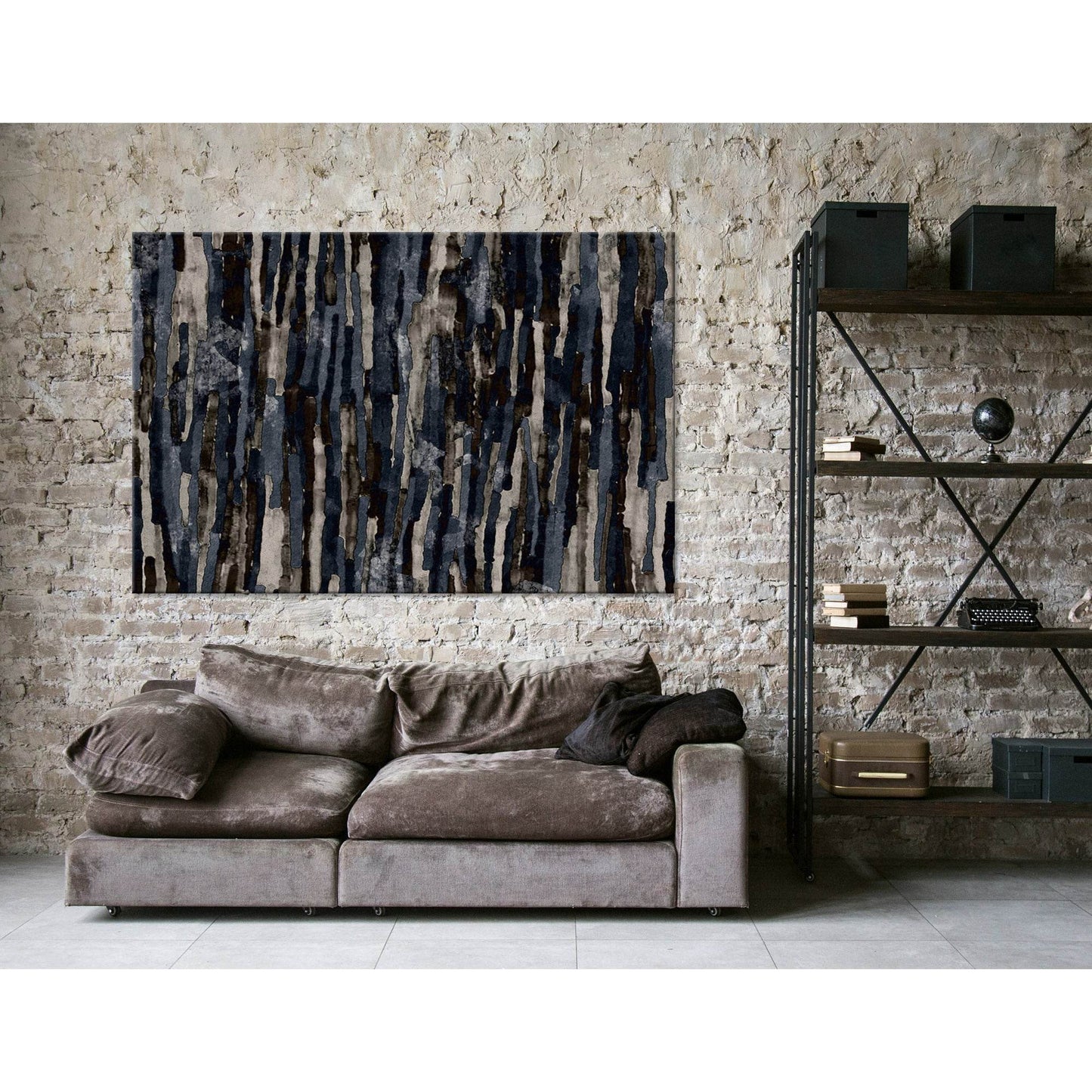 Geometry Abstract №04320 Ready to Hang Canvas PrintCanvas art arrives ready to hang, with hanging accessories included and no additional framing required. Every canvas print is hand-crafted, made on-demand at our workshop and expertly stretched around 100