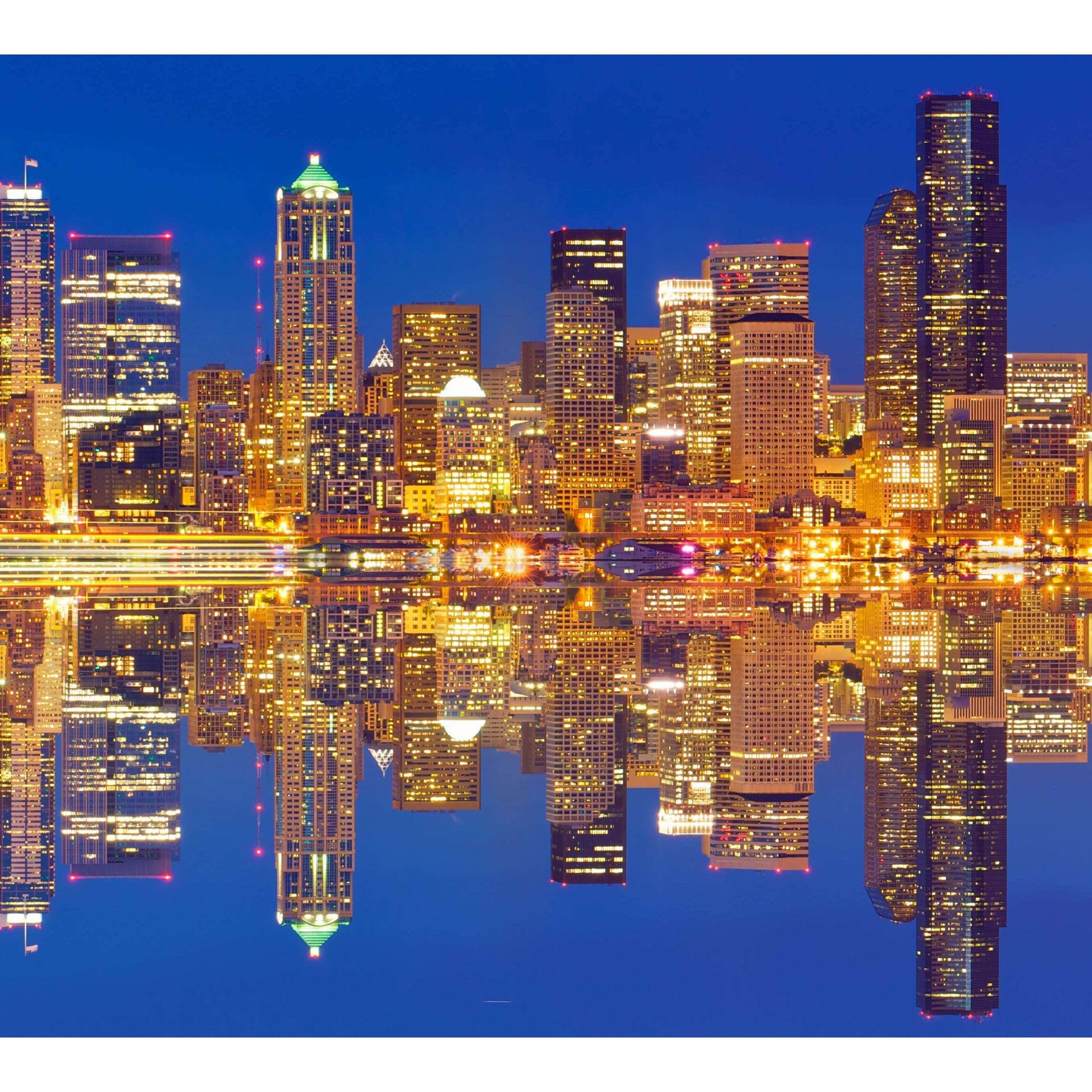 8 panel Seattle Ready to Hang Canvas Print XXLarge №36 Ready to Hang Canvas Print - Zellart Canvas Prints ALL_Products, s-36