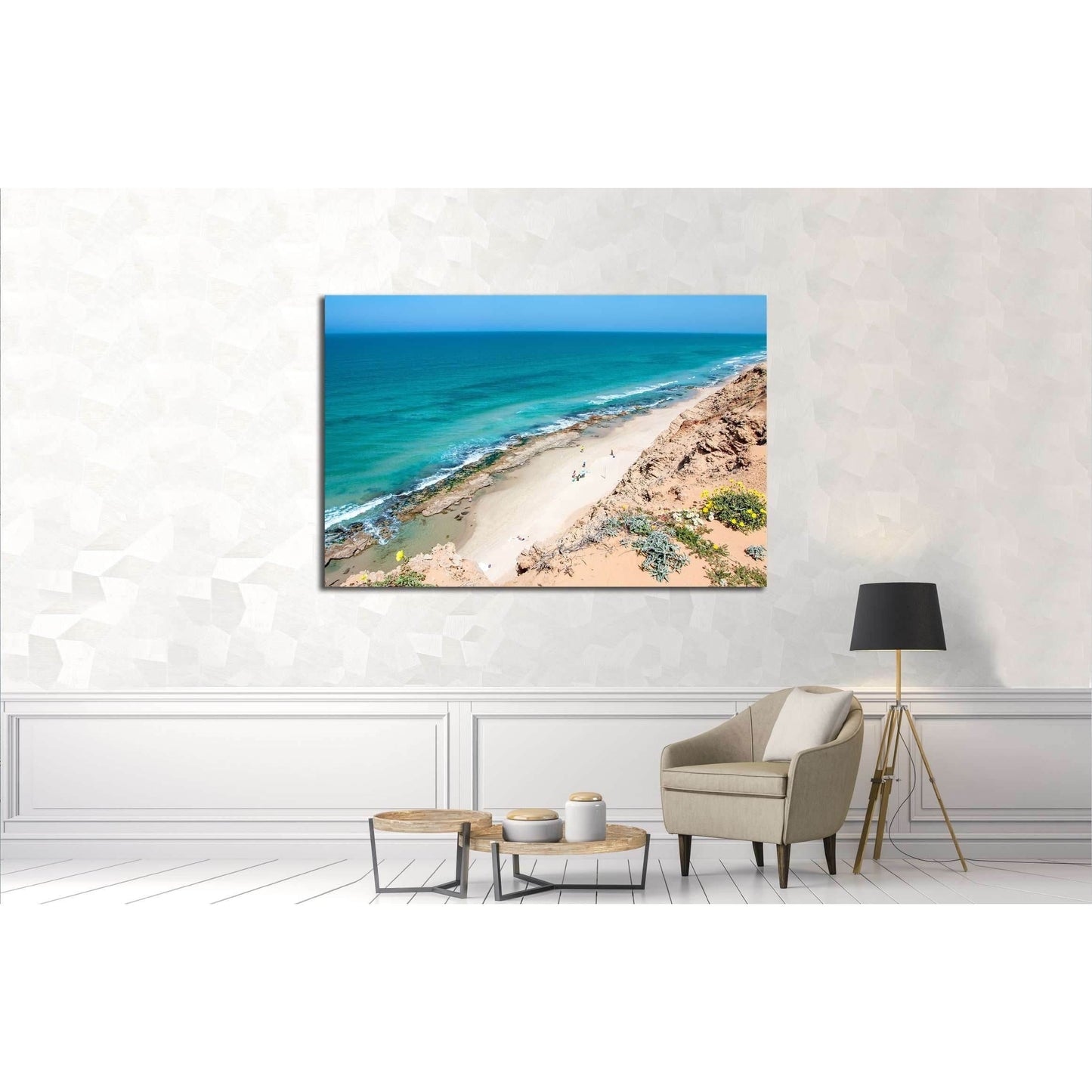 A beautiful landscape of the sea №2853 Ready to Hang Canvas PrintCanvas art arrives ready to hang, with hanging accessories included and no additional framing required. Every canvas print is hand-crafted, made on-demand at our workshop and expertly stretc
