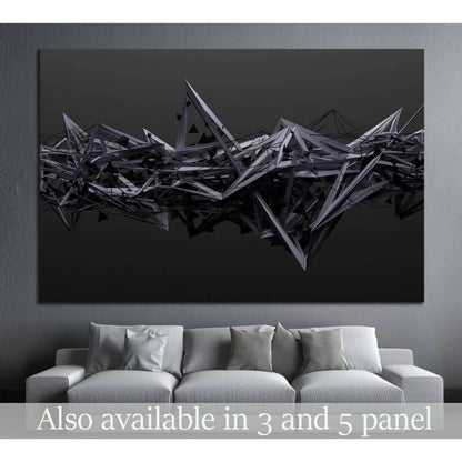Abstract 3d №1047 Ready to Hang Canvas Print - Zellart Canvas Prints ALL_Products, s-1047
