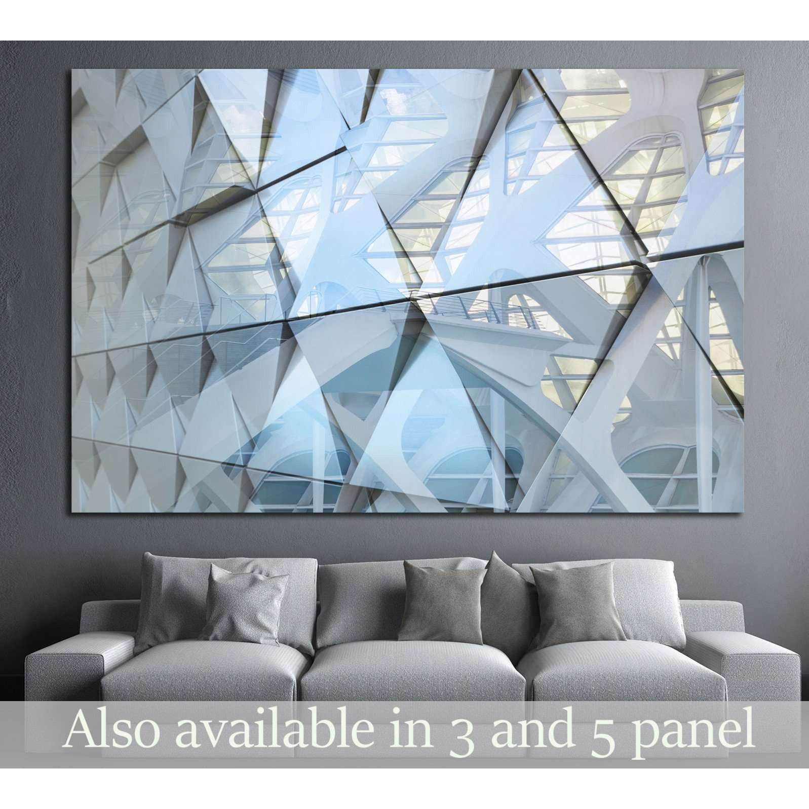 Abstract architectural detail №1601 Ready to Hang Canvas PrintCanvas art arrives ready to hang, with hanging accessories included and no additional framing required. Every canvas print is hand-crafted, made on-demand at our workshop and expertly stretched