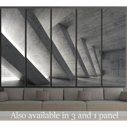 Abstract architecture №1083 Ready to Hang Canvas Print - Zellart Canvas Prints ALL_Products, s-1083