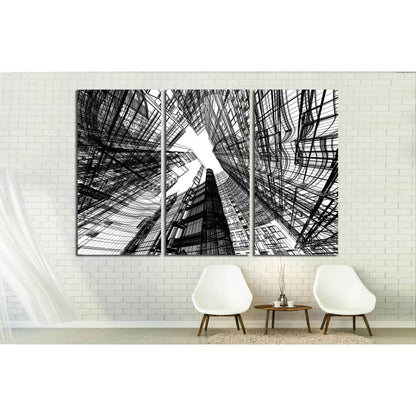 Abstract architecture №1584 Ready to Hang Canvas Print - Zellart Canvas Prints ALL_Products, s-1584