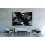 abstract architecture fragment №1599 Ready to Hang Canvas Print