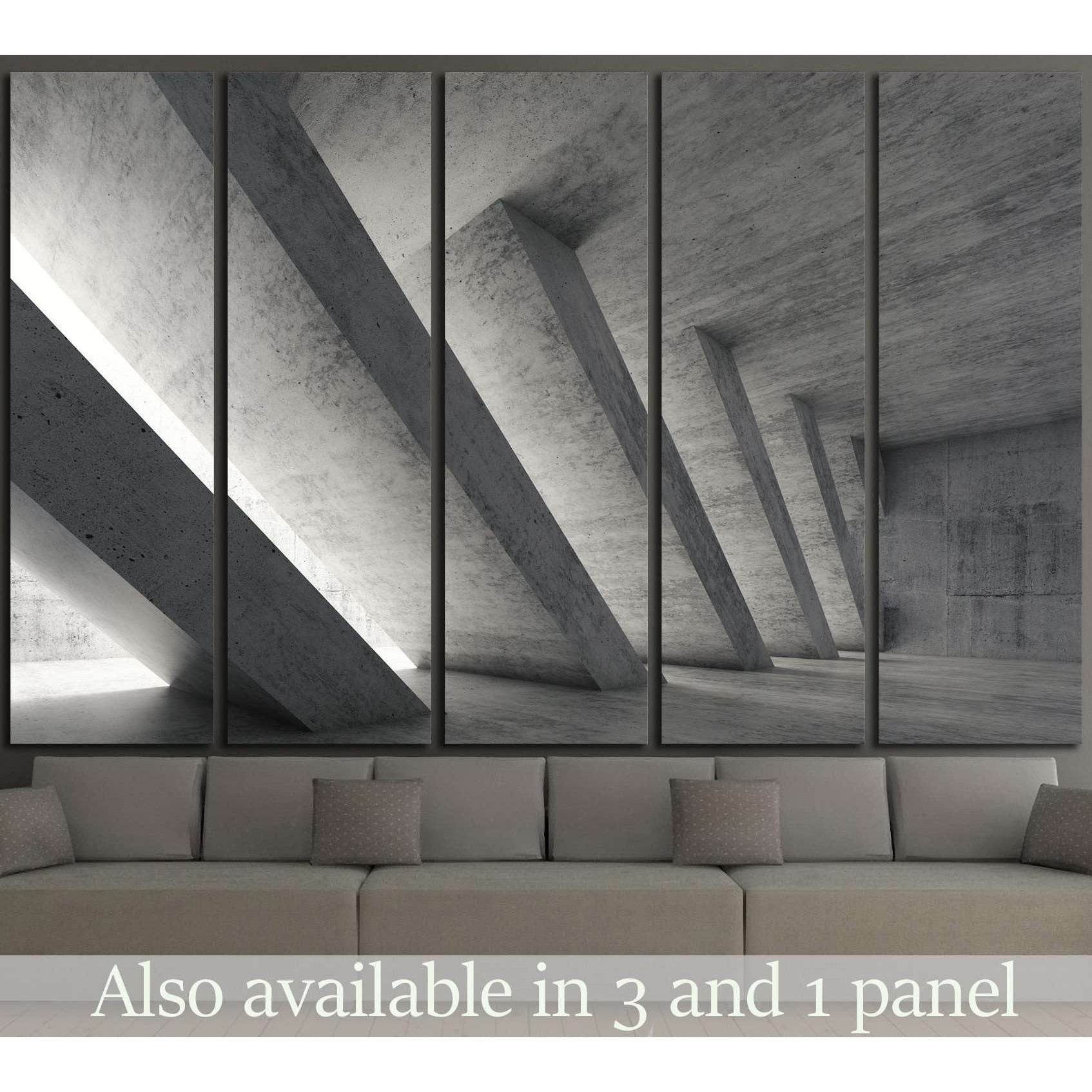 Abstract architecture №1083 Ready to Hang Canvas Print
