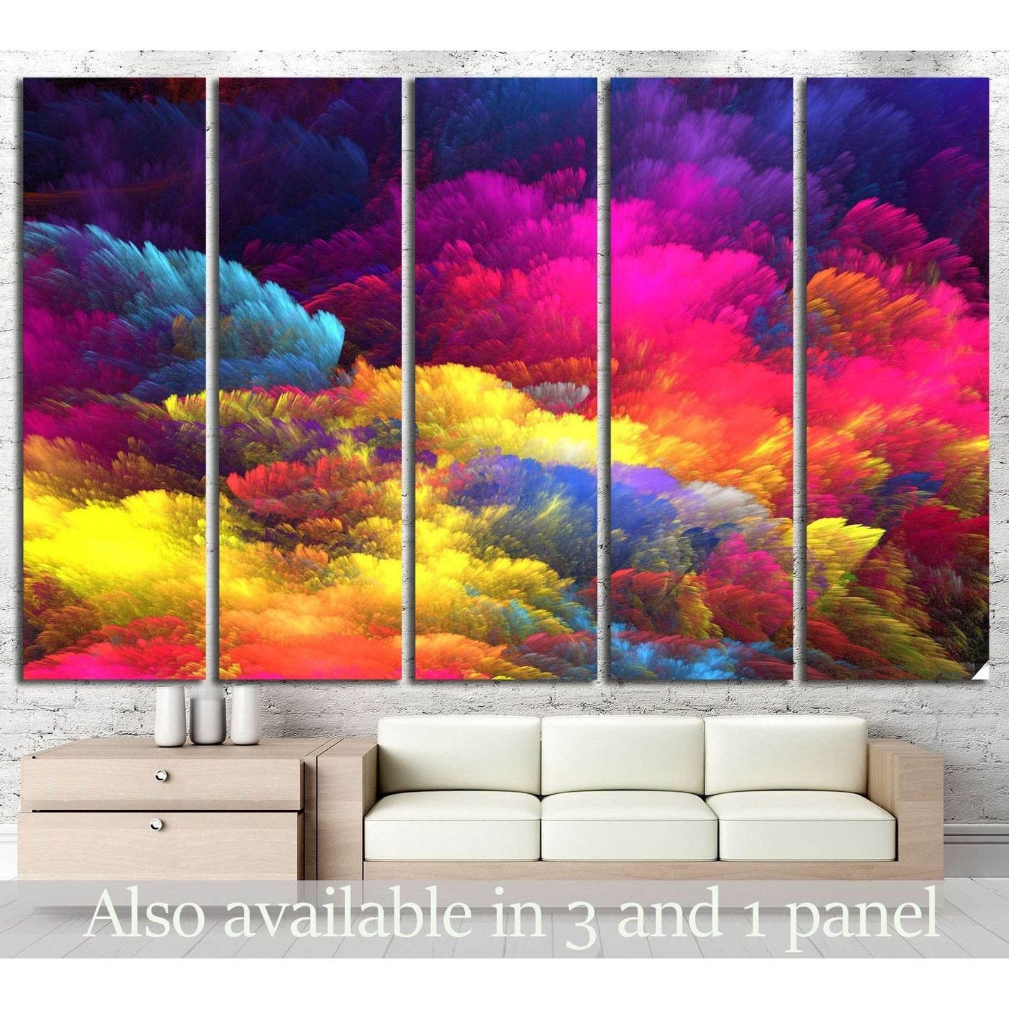 Abstract Background №1041 Ready to Hang Canvas Print - Zellart Canvas Prints ALL_Products, s-1041