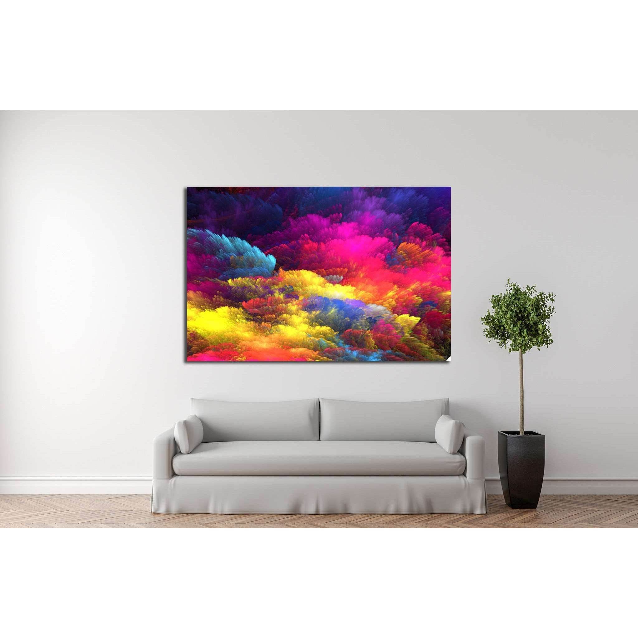 Abstract Background №1041 - canvas print wall art by Zellart