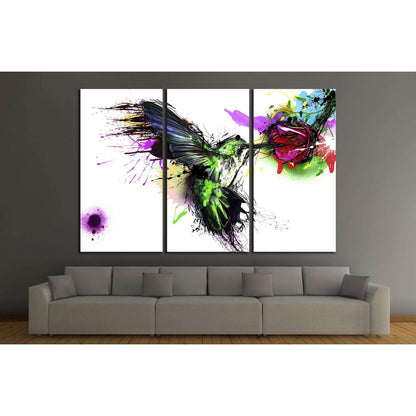 Abstract bird №3310 Ready to Hang Canvas PrintCanvas art arrives ready to hang, with hanging accessories included and no additional framing required. Every canvas print is hand-crafted, made on-demand at our workshop and expertly stretched around 100% Nor
