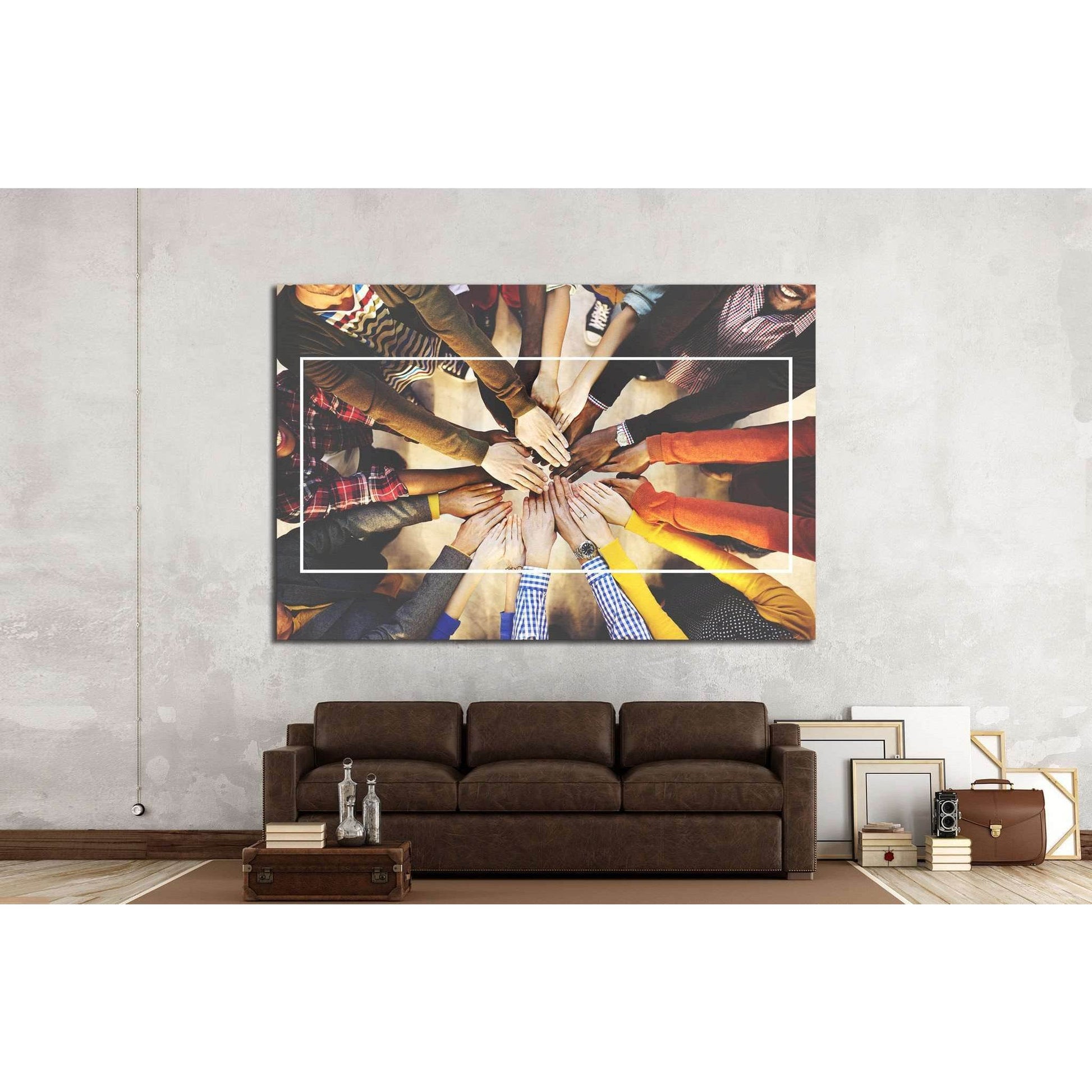 Abstract Concept №1449 Ready to Hang Canvas Print - Zellart Canvas Prints ALL_Products, s-1449